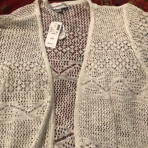 Light weight cover up sweater